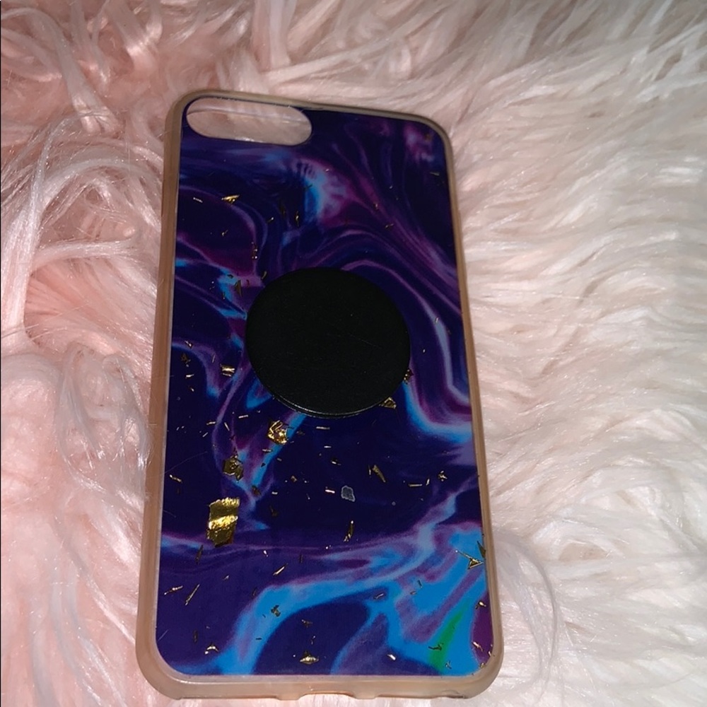 iPhone 6s+ case with pop socket